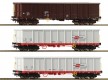 67153 Roco Set of 3 gondola cars type Eanos